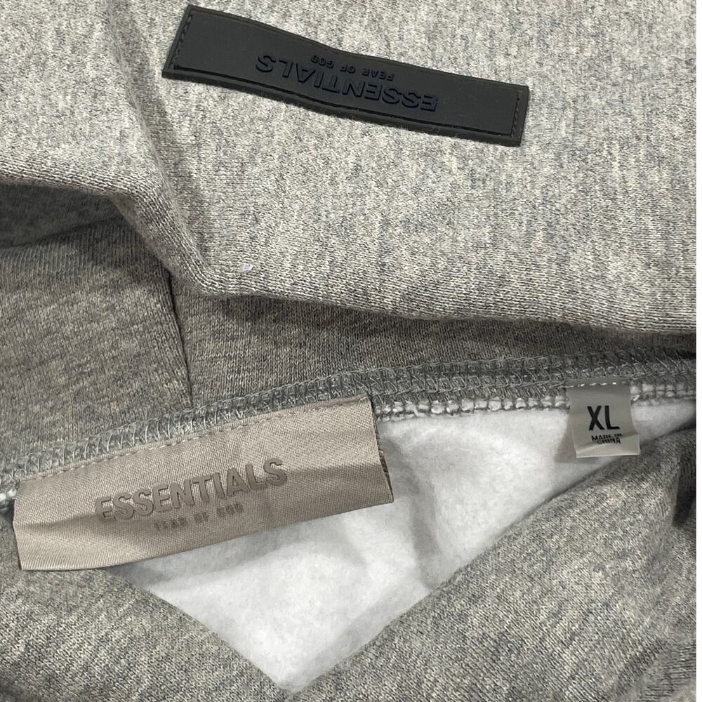 Fear of God Essentials Hoodie Dark Oatmeal Sz XL NWT 100% Authentic - Picture 2 of 7